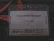 Besucherausweis der Ubucon